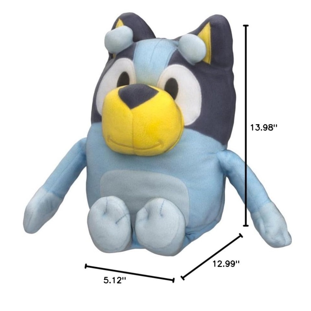Lot of Two, Bluey and Bingo Talking Plush Toys - Picture 6 of 9
